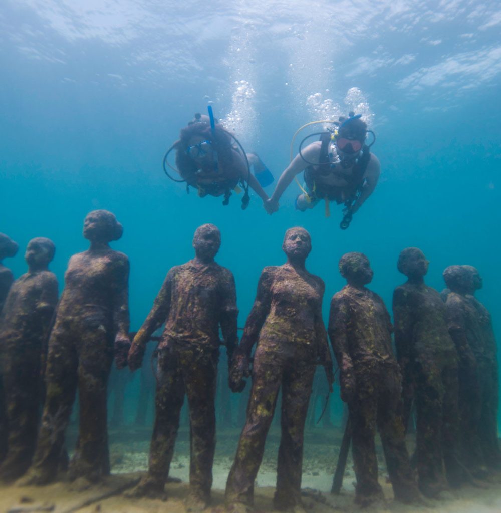 underwater Sculpture WEBSITE